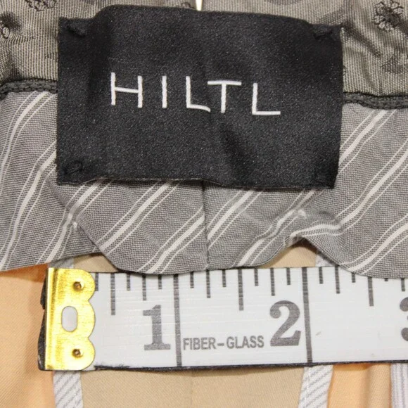 Hiltl NWT Chinos / Casual Pants Size 32 US Dayne In Solid Beige Cotton Blend